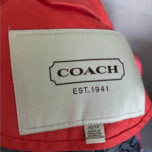 COACH Trench Coat - Picture 4 of 8